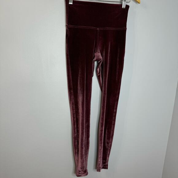 Lululemon Wunder Lounge High-Rise Tight 28" Velvet Garnet Women's 4 - Picture 4 of 12